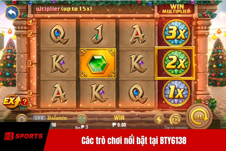 Khám Phá Về Các Trò Chơi Nổi Bật Của BTY6138