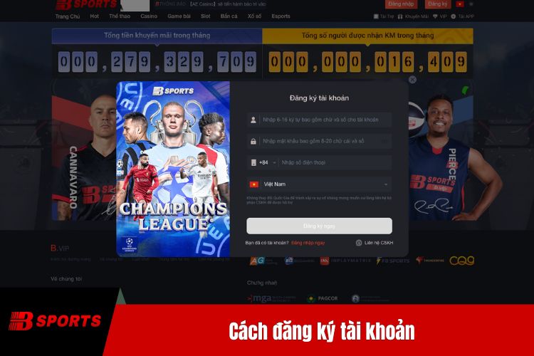 Cách Đăng Ký Tài Khoản Chính Thức